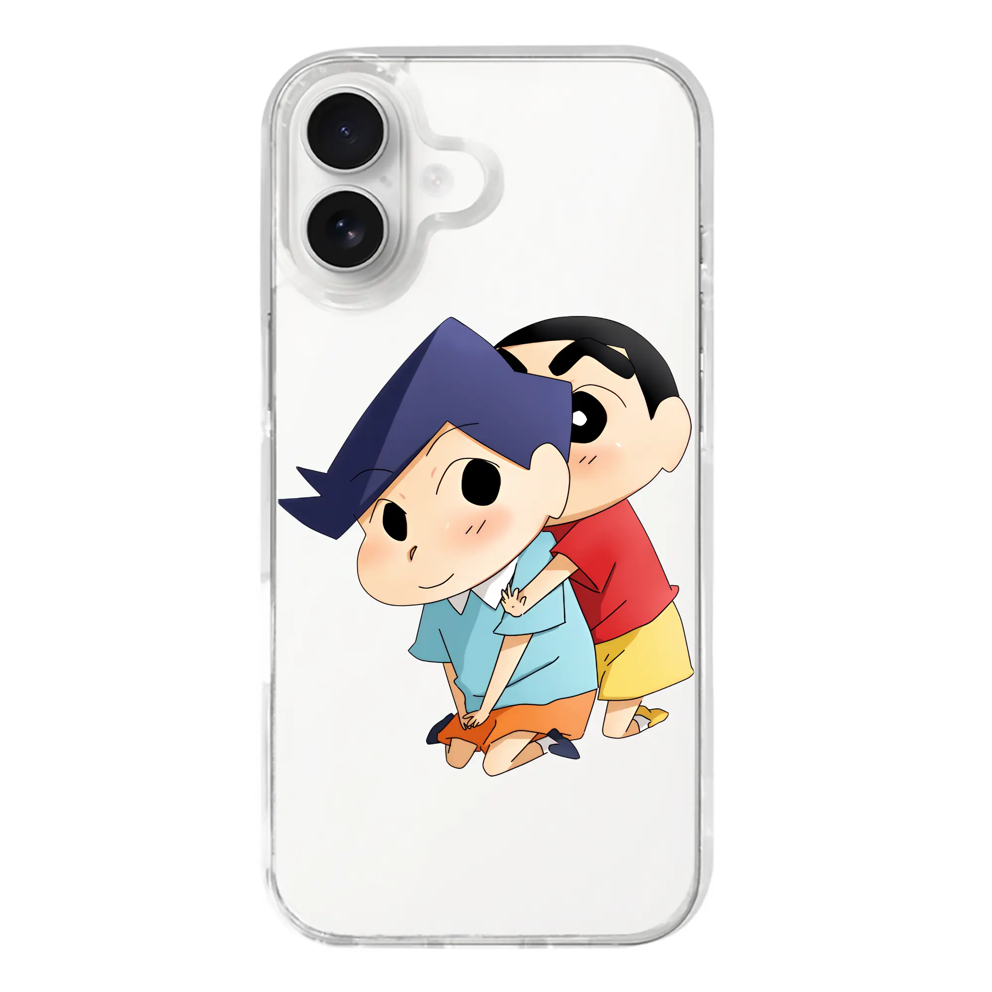 クレヨンしんちゃん グッズ 風間 とおる - iPhone 17シリーズ 透明スマホケース – 薄型・耐衝撃・精密フィット保護カバー